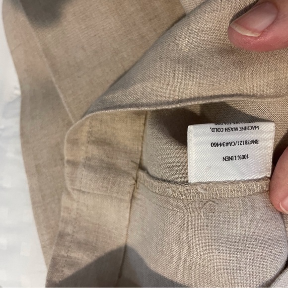 Eileen Fisher Linen Suit - Picture 3 of 6